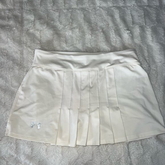 Under Armour White Pleated Skirt - Picture 1 of 3